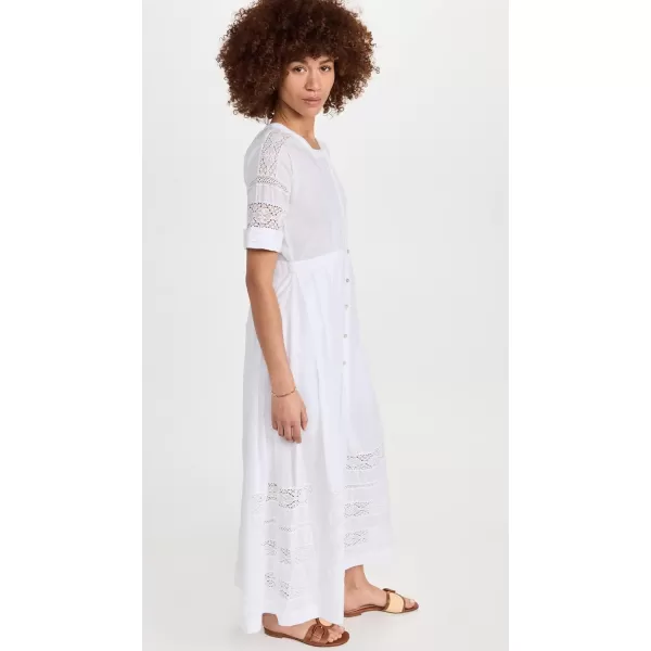 LoveShackFancy Womens Edie DressWhite