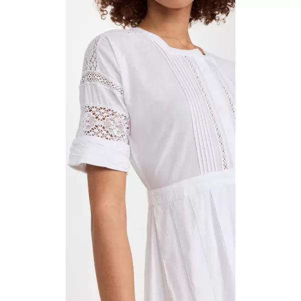 LoveShackFancy Womens Edie DressWhite