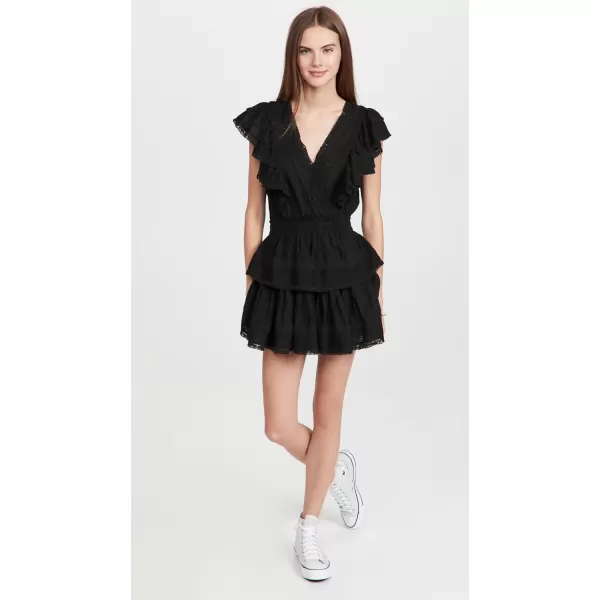 LoveShackFancy Womens Gwen DressBlack