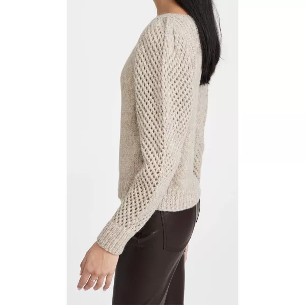 LoveShackFancy Womens Rosie PulloverOatmeal