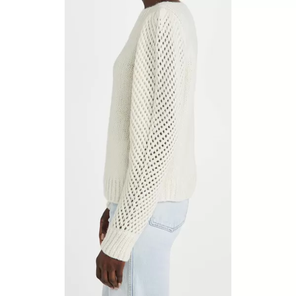 LoveShackFancy Womens Rosie PulloverSnow