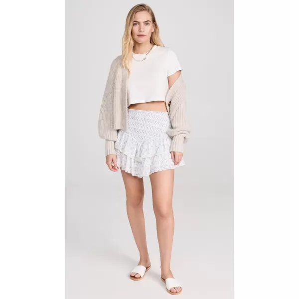 LoveShackFancy Womens Stone SkirtCalm Waters