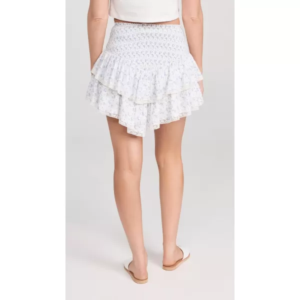 LoveShackFancy Womens Stone SkirtCalm Waters