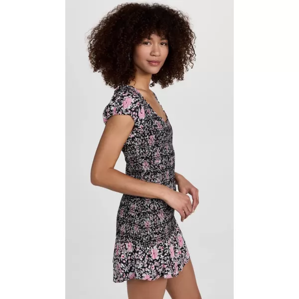 LoveShackFancy Womens Trevor DressRaspberry Spice Latte