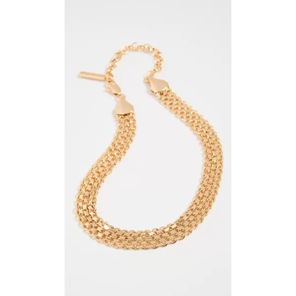 Luv Aj Womens The Dries Chain NecklaceGold