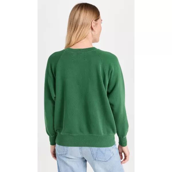 MADEWORN ROCK Womens Shrunken SweatshirtForest