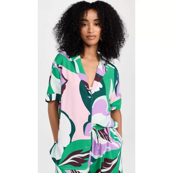 MINKPINK Womens Brisa Marina ShirtTropical