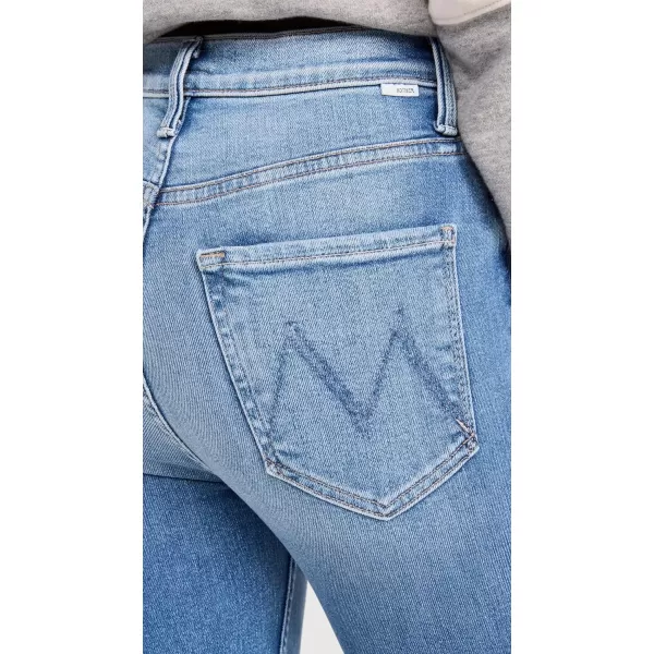 MOTHER Womens Rider Ankle Fray JeansParty Like a Pirate