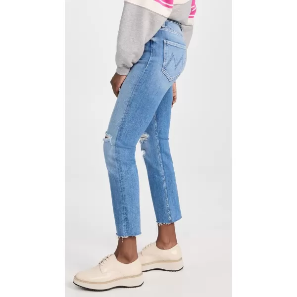 MOTHER Womens Rider Ankle Fray JeansParty Like a Pirate