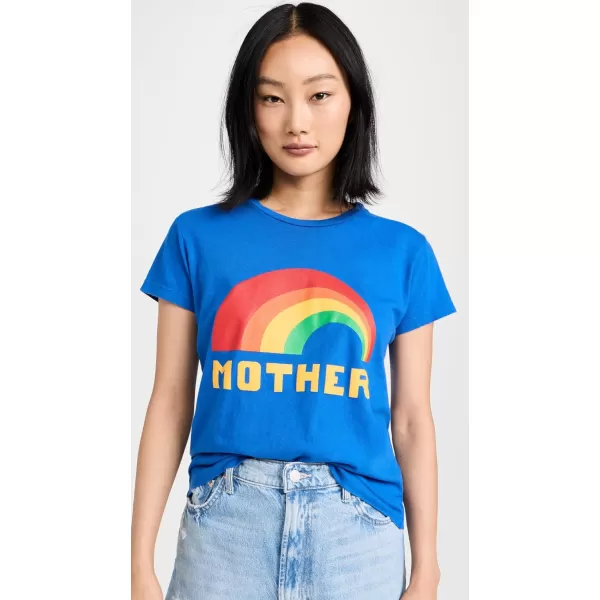 MOTHER Womens The Boxy Goodie Goodie TeeMother Rainbow