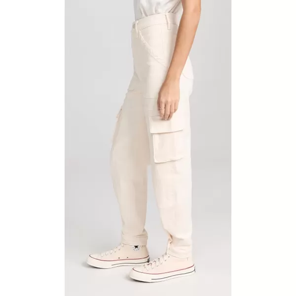 MOTHER Womens The Curbside Cargo Flood JeansEggnog