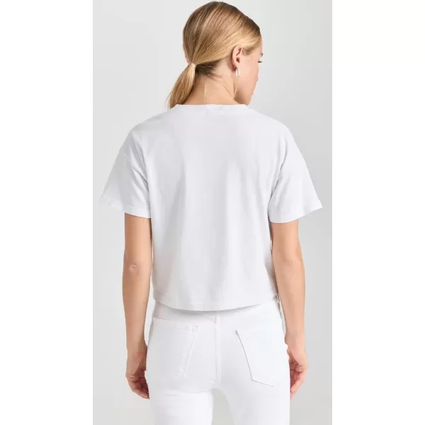 MOTHER Womens The Grab Bag Crop TeeHorse Power