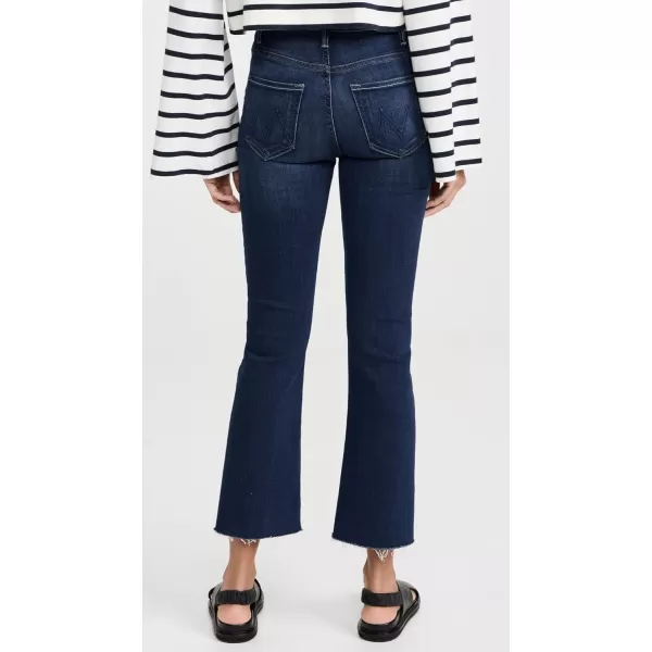 MOTHER Womens The Hustler Ankle Fray JeansBlue