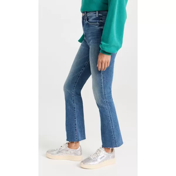 MOTHER Womens The Hustler Ankle Fray JeansHealing Jar