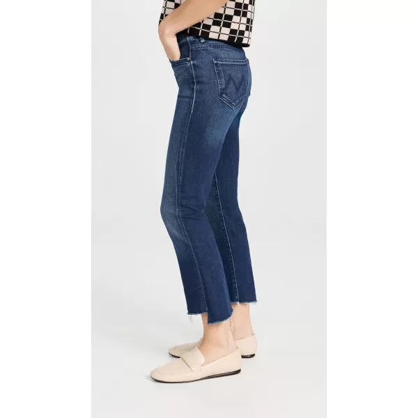 MOTHER Womens The Insider Crop Step Fray JeansSake to Me