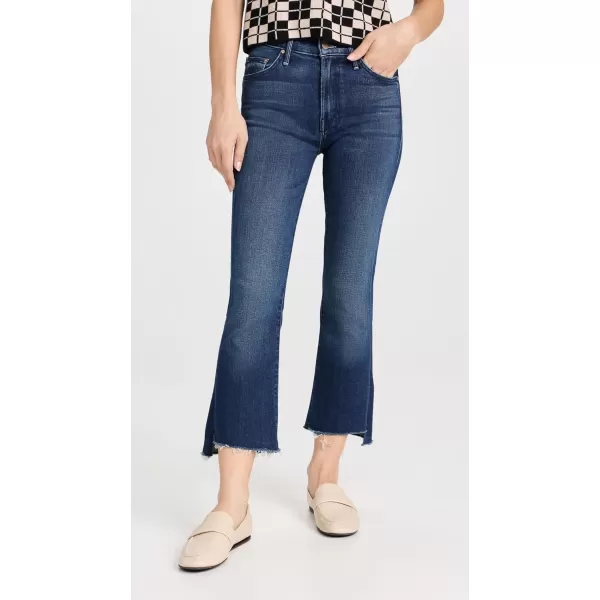 MOTHER Womens The Insider Crop Step Fray JeansSake to Me