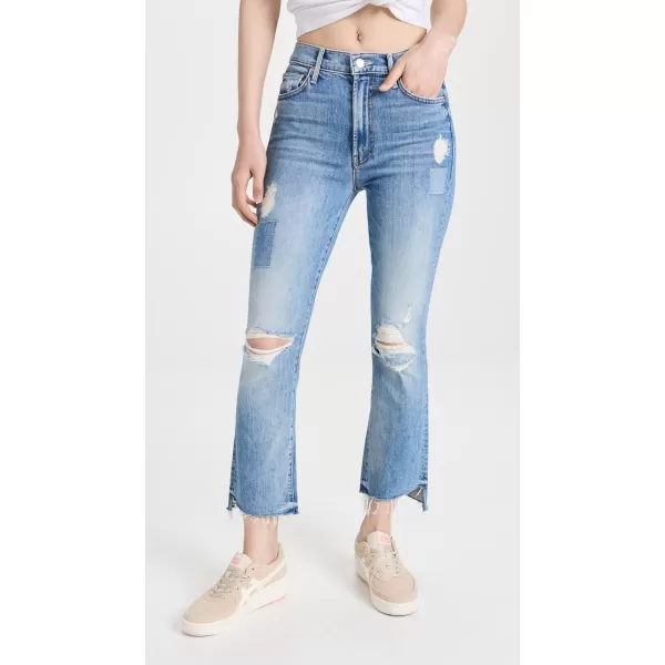 MOTHER Womens The Insider Crop Step Fray JeansWe Are Castaways