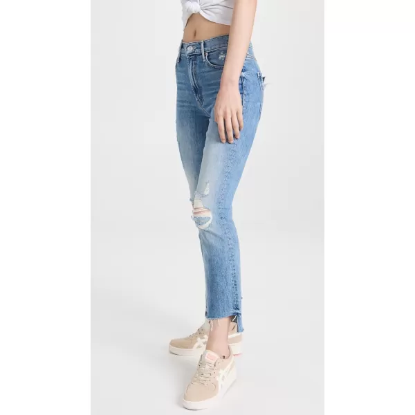 MOTHER Womens The Insider Crop Step Fray JeansWe Are Castaways