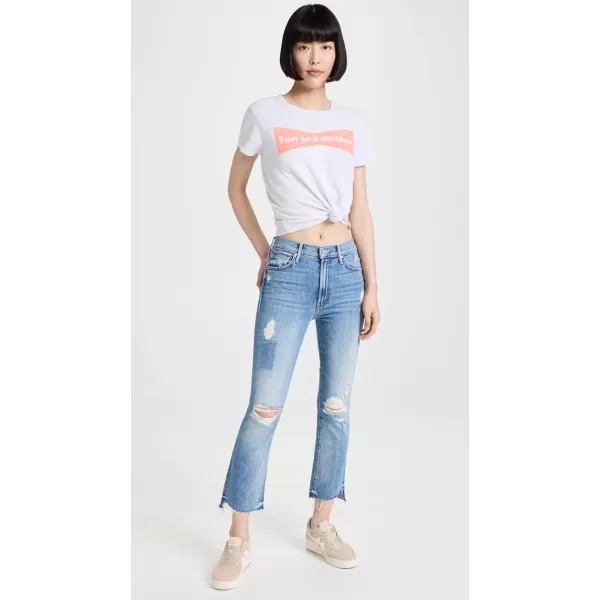 MOTHER Womens The Insider Crop Step Fray JeansWe Are Castaways