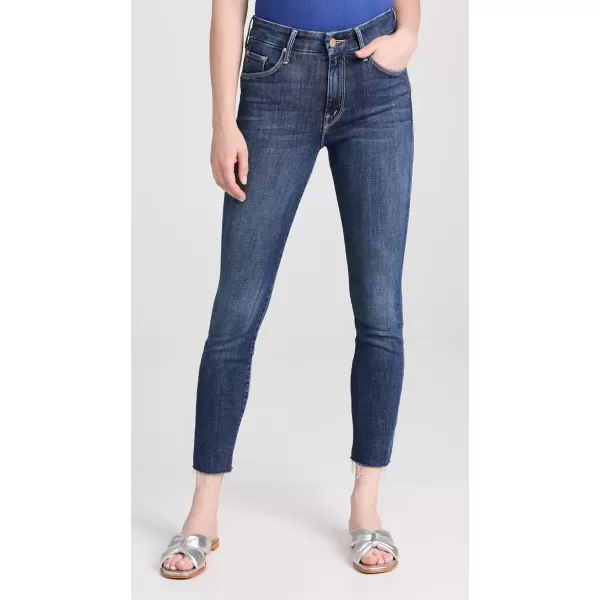 MOTHER Womens The Looker Ankle Fray JeansGirl Crush