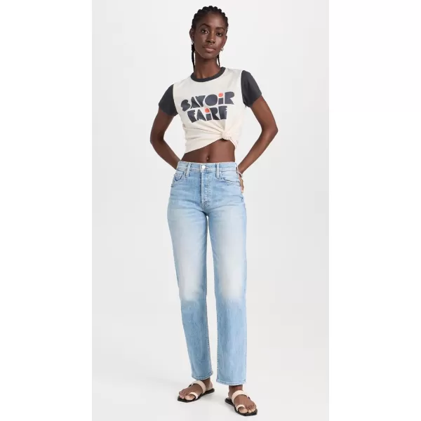 MOTHER Womens The Thrasher Skimp JeansLet Them Eat Cake