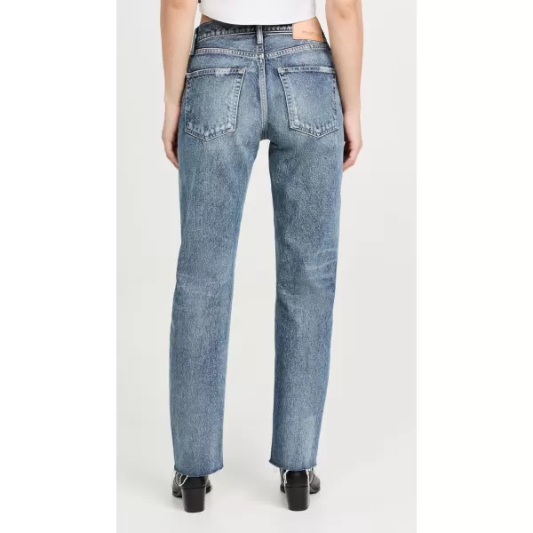 MOUSSY VINTAGE Womens MV Sundown Straight JeansBlue