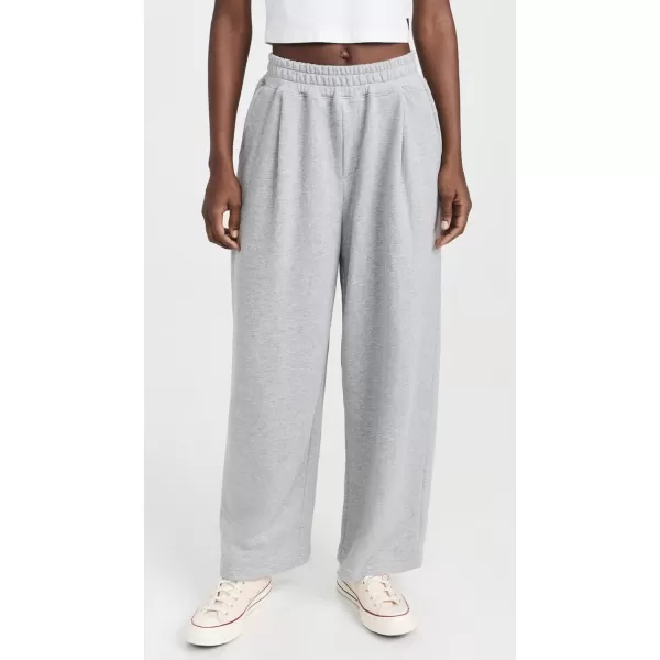 MWL by Madewell Womens Terry Oversized SweatpantsHeather Gym Class Grey