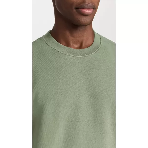 Madewell Mens Brushed Terry Crewneck SweatshirtWeathered Sage