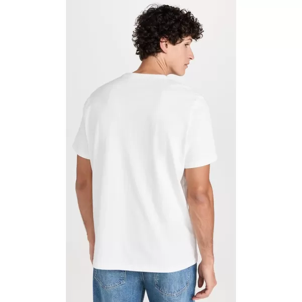 Madewell Mens GarmentDyed Allday Crew Neck TeeSoft White