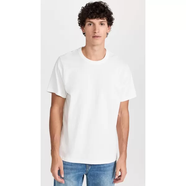 Madewell Mens GarmentDyed Allday Crew Neck TeeSoft White