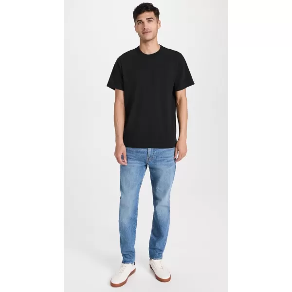 Madewell Mens GarmentDyed Allday Crew Neck TeeTrue Black