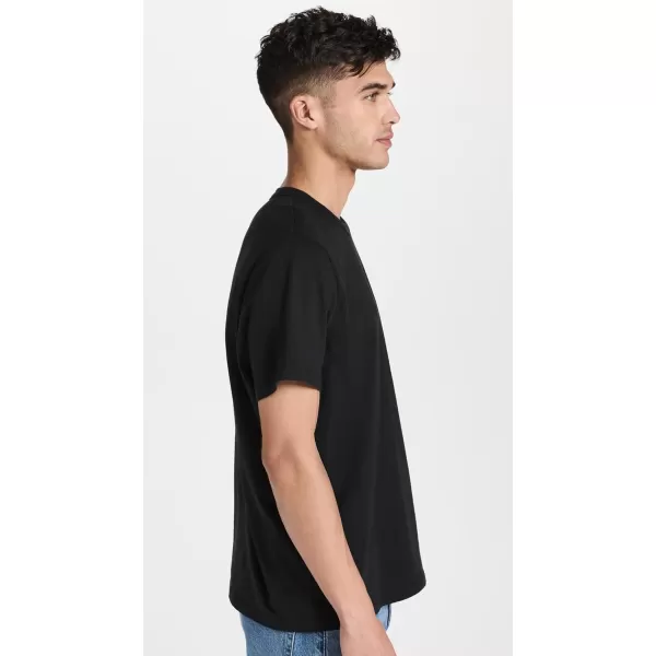 Madewell Mens GarmentDyed Allday Crew Neck TeeTrue Black