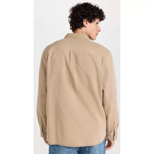 Madewell Mens GarmentDyed Work ShirtDriftwood