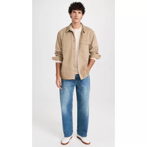 Madewell Mens GarmentDyed Work ShirtDriftwood