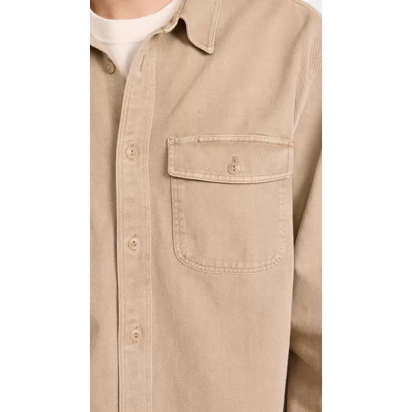 Madewell Mens GarmentDyed Work ShirtDriftwood