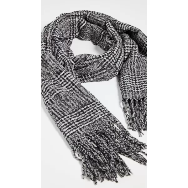 Madewell Womens Beattie Plaid ScarfDusk Grey