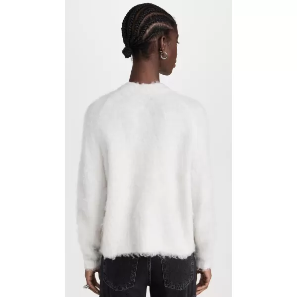 Madewell Womens Brushed V Neck SweaterHeather Smoke