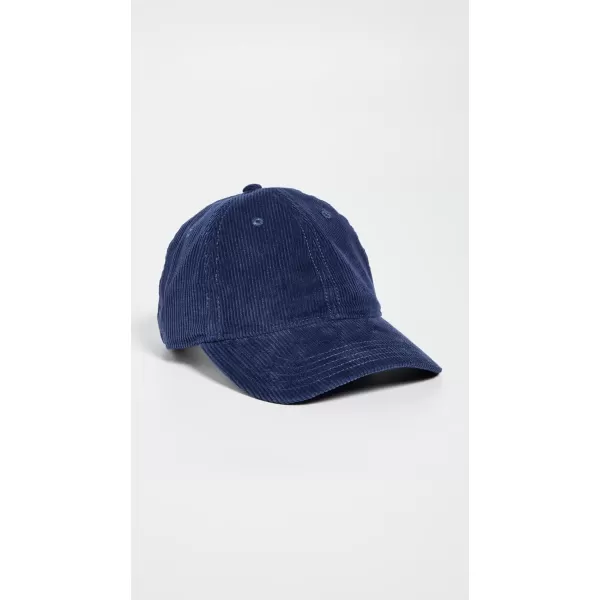 Madewell Womens Corduroy Baseball CapFresh Blueberry