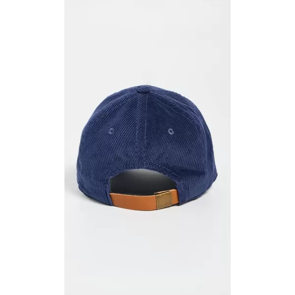 Madewell Womens Corduroy Baseball CapFresh Blueberry