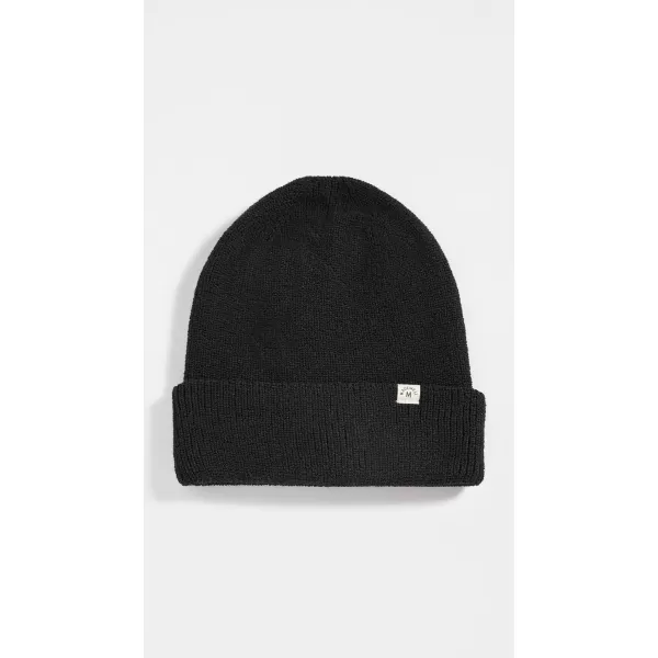 Madewell Womens Cotton Cuffed BeanieAlmost Black