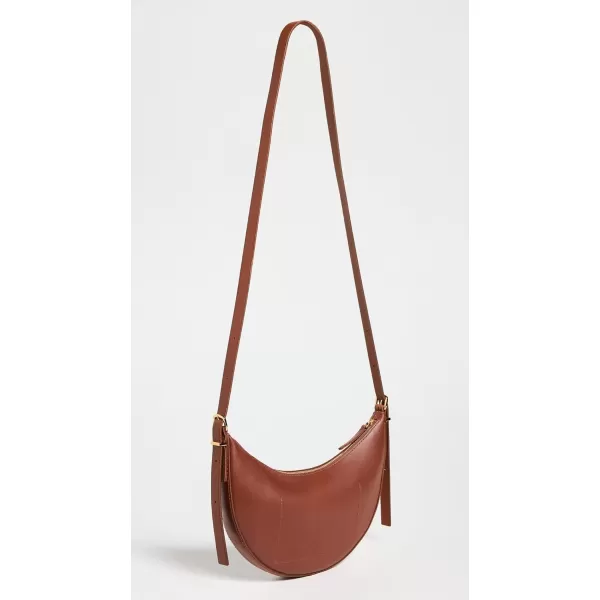 Madewell Womens Essentials Crescent Mini CrossbodyWarm Cinnamon