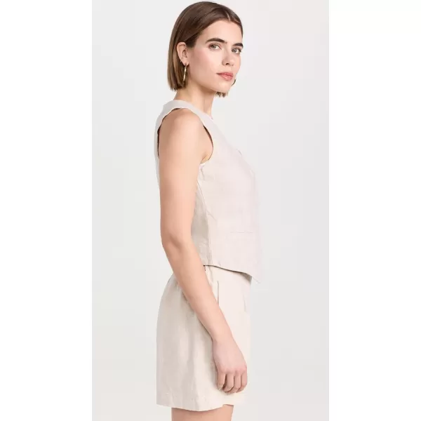 Madewell Womens SingleBreasted VestNatural Undyed