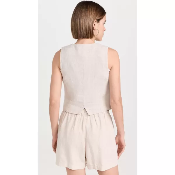 Madewell Womens SingleBreasted VestNatural Undyed