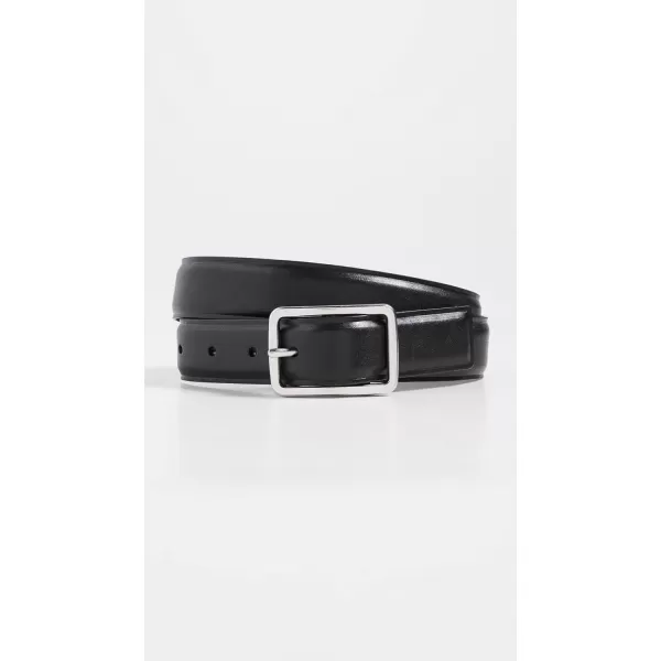 Madewell Womens SquareBuckle Leather BeltTrue Black