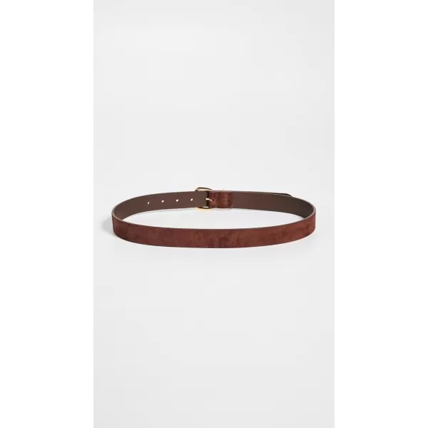 Madewell Womens The Essential Suede BeltChocolate Raisin