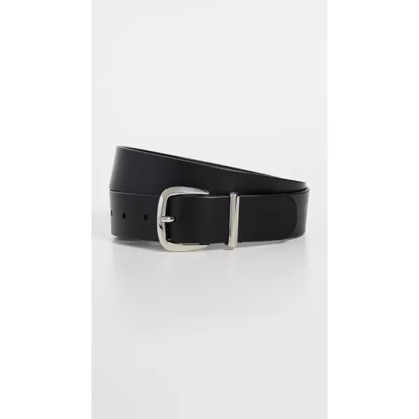 Madewell Womens The Essential Wide Leather BeltTrue Black