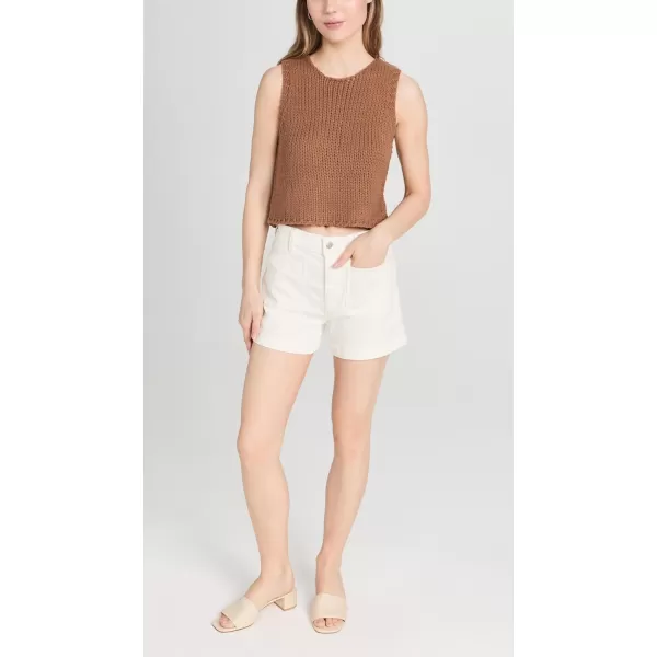 Madewell Womens The High Rise Sailor ShortsTile White