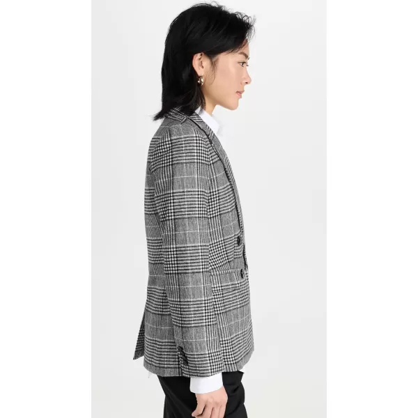 Madewell Womens Violet Peak Lapel BlazerKelly Glen Plaid