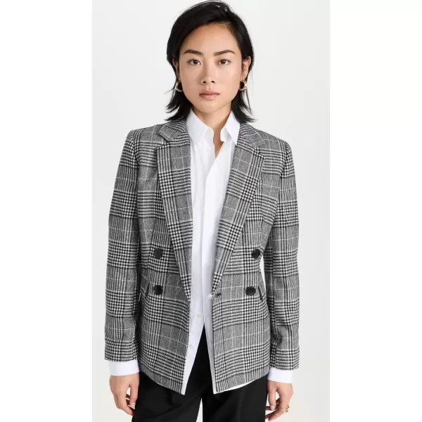 Madewell Womens Violet Peak Lapel BlazerKelly Glen Plaid