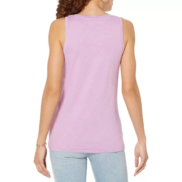 Madewell Womens Whisper Cotton VNeck TankVibrant Lilac